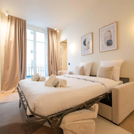 Elegant With Ac - 2br-6p -palais Garnier Париж