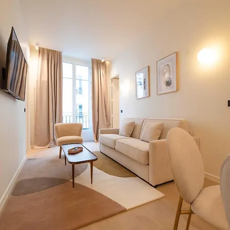 Апартаменты Elegant With Ac - 2br-6p -palais Garnier Париж